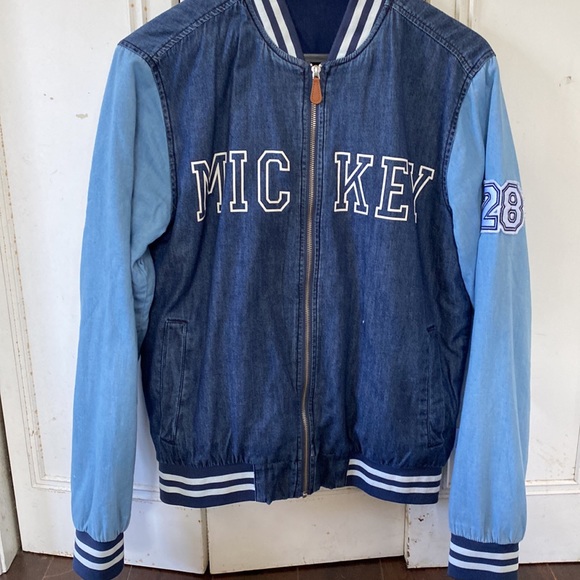 Her universe, Mickey Mouse, denim Leatherman, jacket - Picture 2 of 6